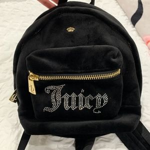 Juicy Couture Bel Air Bijoux Ultra Luxe Velour Mini Backpack